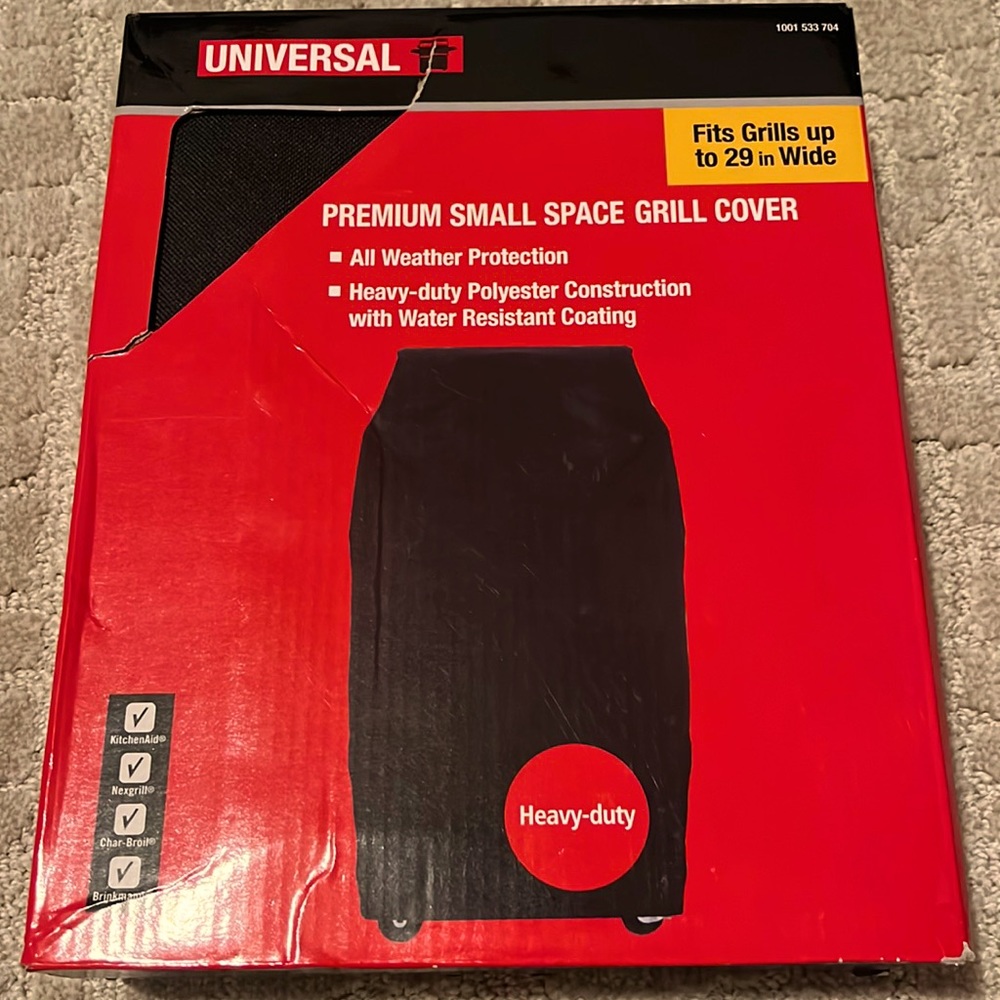 Universal Style Protective Grill Cover Weather Resistant Fits up to 29”